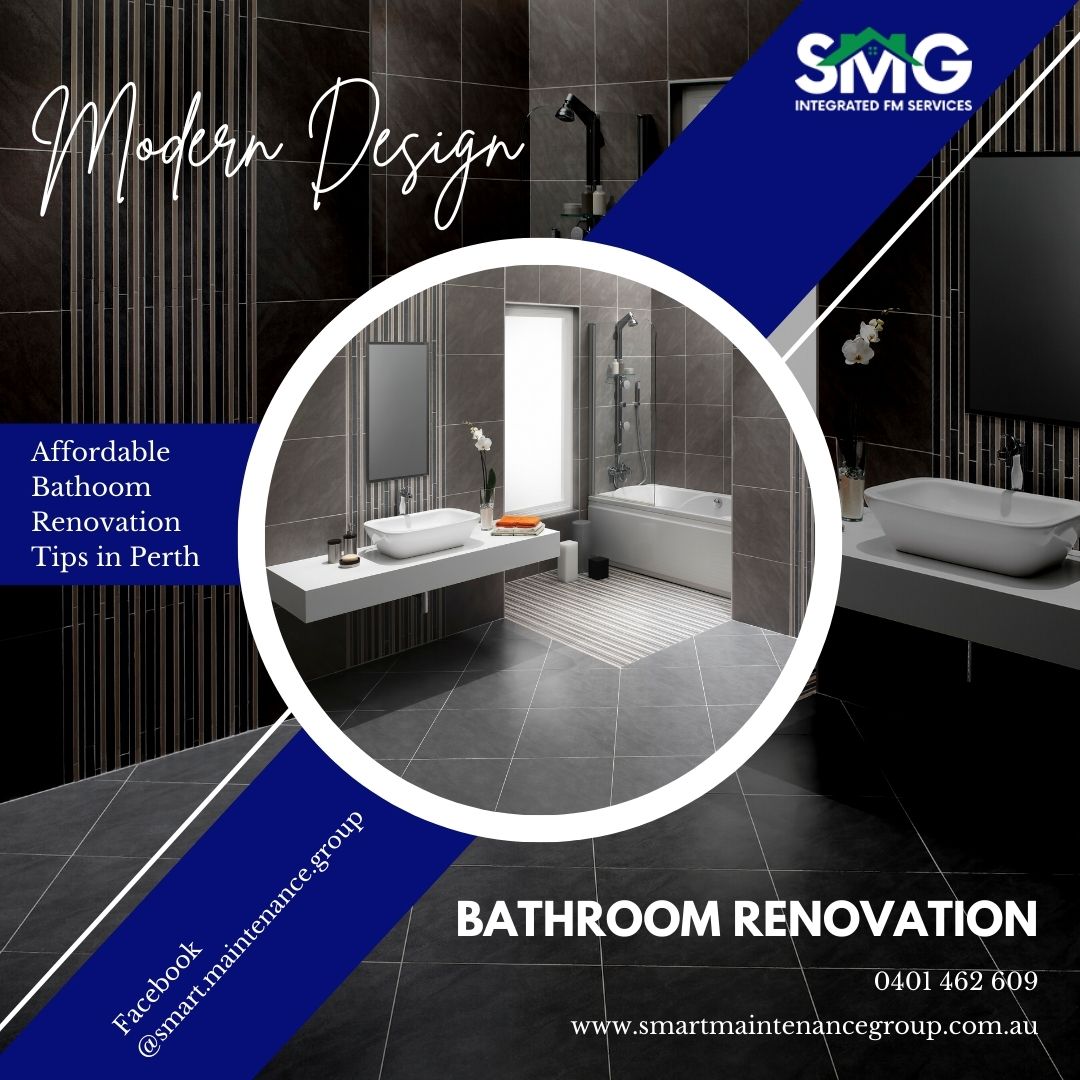 Affordable bathroom renovation in Perth