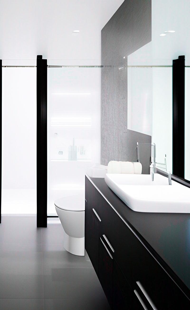 Luxury bathroom renovation in Perth